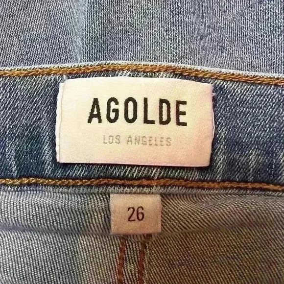 Agolde Sophie Ankle Skinny Jeans in Pentacle Wash Size 26 - Picture 7 of 9